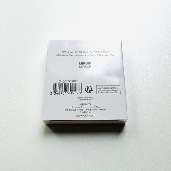 3229 DIOR EXCLUSIVE GIFT COMPACT MIRROR BAG CHARM MAKEUP MIRROR - Picture 9 of 10